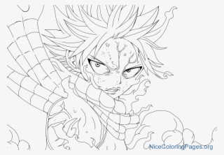 Natsu Dragneel Coloring Pages N3
