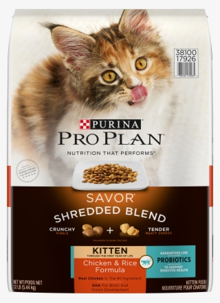 Purina Pro Plan Savor Kitten Shredded Blend Chicken - Purina Chicken And Rice Kitten