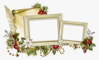 Picture Frames Photography Art Christmas Transprent - Christmas Collage Frame Png
