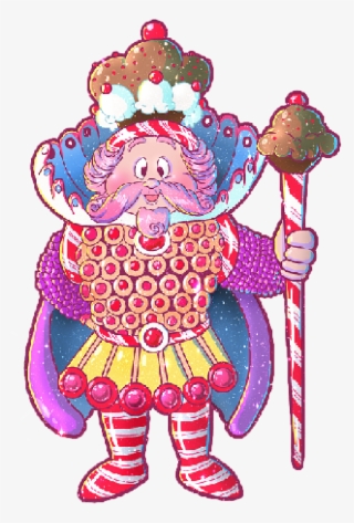Candy Clipart Castle - King Kandy Candyland Characters