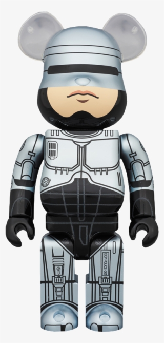 Medicom Toy Bearbrick Robocop 1000 Figure - 1000 Bearbrick Robocop