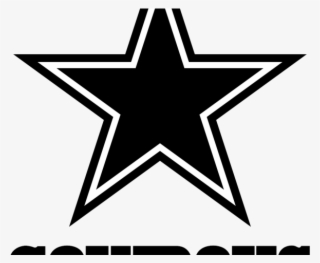 Drawn Stare Dallas Cowboys - Dallas Cowboys Decal