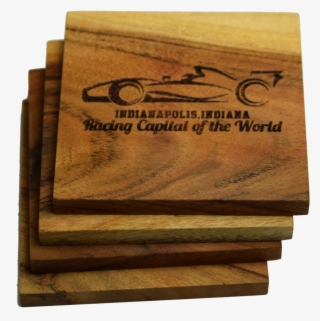 Indianapolis Indiana Racing Capital Of The World Coasters - Plywood