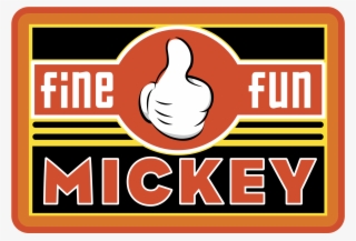 Mickey Mouse Logo Png Transparent - Mickey Mouse