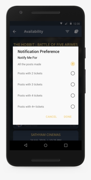 Managing Tickets As A Seller - Smartphone