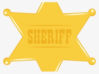 Cowgirl Clipart Sheriff Badge - Sheriff Badge