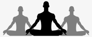 Praise - Meditating Man Vector