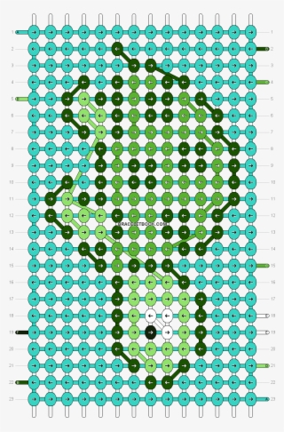 Alpha Pattern - Friendship Bracelet Patterns Disney