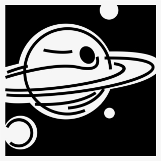 Vector Illustration Of Planetary Body In Outer Space