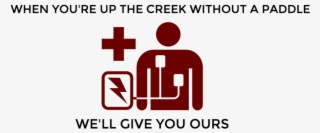 When You're Up The Creek Without A Paddle-logo