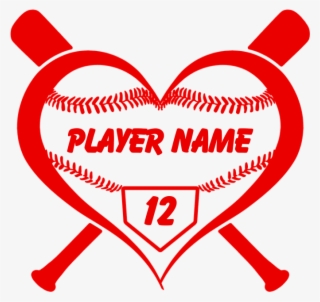 Personalized Baseball Player Heart Pillow Case - Baseball