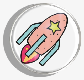 Rocketship - Silver - Macaroon