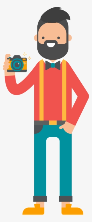 Capture The Moments Beyond The Booth - Photographer Illustration Png