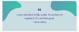 "a User Interface Is Like A Joke - Circle