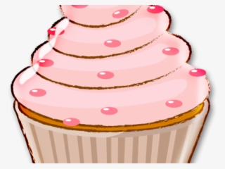 Vanilla Cupcake Clipart Kek - Cupcake Drawing