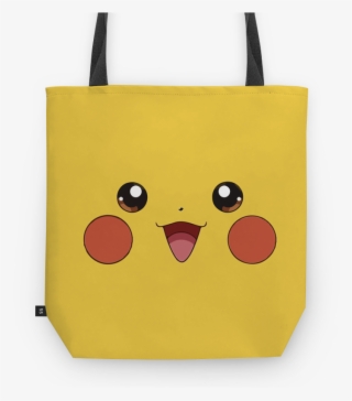 Bolsa Pikachu Face De Vivi Saccna - Tote Bag Design Drawing