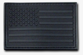 T90 - Tactical Patch - Usa Flag - Rubber - Black - - Wallet