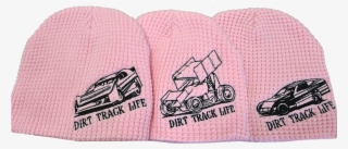 Waffle Beanies W/ Sprint Car , Late Model Or Modified - Beanie