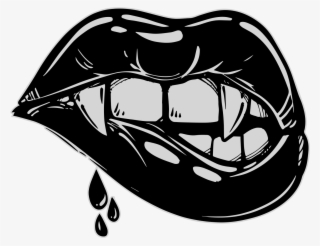 Jack The Rooster Vampire Teeth And Mouth Png - Vampire Lip Bite