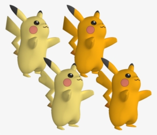 pikachu #pokemon #3d #decoration #cute #kawaii #pokemongo - Pikachu Png 3d,  Transparent Png - vhv