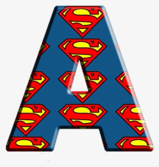 Alfabeto Decorativo Superman Png - Superman