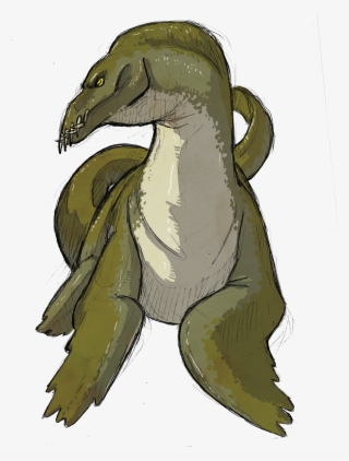 Stanley The Liverpool Avalon Dock Monster - Illustration