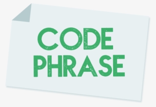 Pay My Bills Code Phrase - Sign