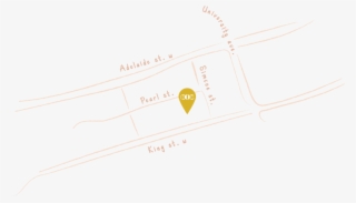 Illustration Of Map Showing Coc Location At 214 King - Diagram