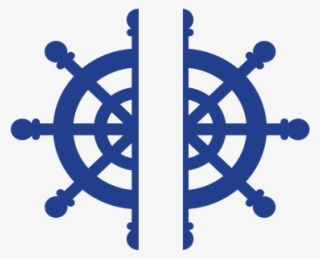 Shipwheel Label For Shoes - Boat Steering Wheel Clipart