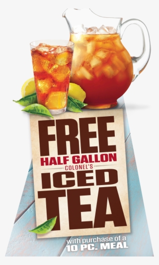 Kfc Tea Yard Sign Small - Iced Tea