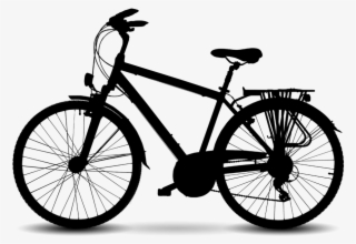 Mountain Bicycle Electric Bike Racing Road Clipart - Turbo Trainer For Hybrid Bike