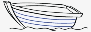 Clipart Free How To Draw A Boat In Few - Drawing