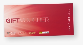 Village Adult Movie Ticket - Graphic Design