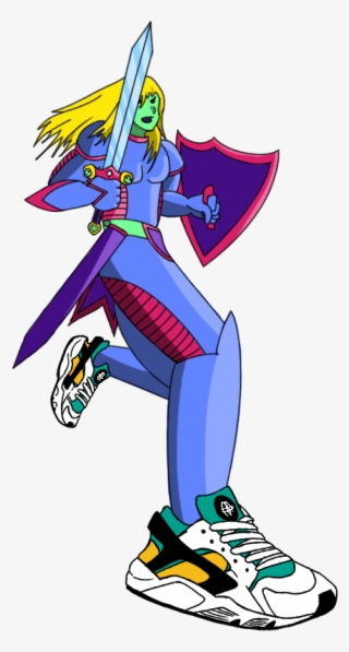 A Character Still From Our Huarache Animation Done - Kickflip