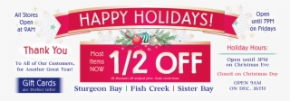 Happy Holidays From On Deck Clothing Company - Coquelicot