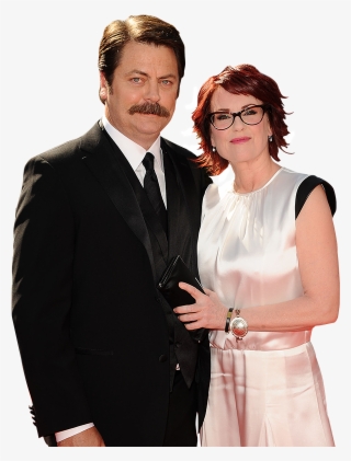 Nick Offerman And Megan Mullally