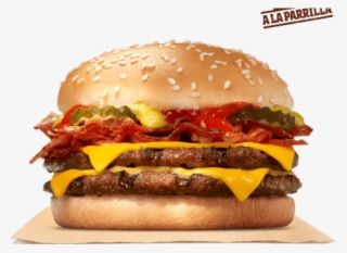Dr Pepper Clipart Burger King - Burger King Double Bacon