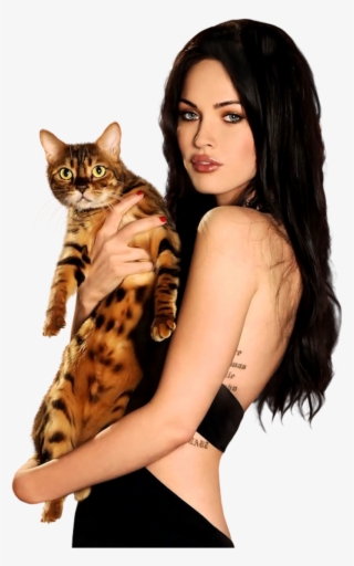 Célébrités Diverses - Megan Fox Cat