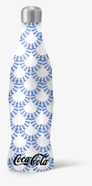 Scamas Coke Bottle 4 Ocean Final Front - Water Bottle