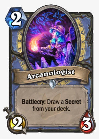Enus Arcanologist - Hearthstone 2 Cost Legendary