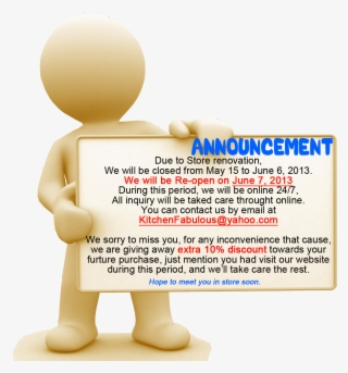 Announcement - Coming Soon