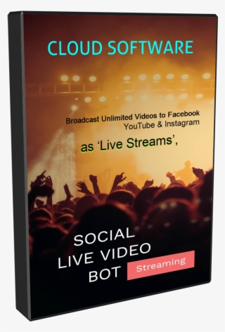 Broadcast Unlimited Videos To Facebook, Youtube & Instagram - Concert