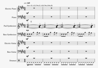 Spaceman - Sheet Music
