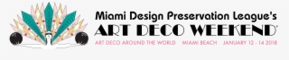 Art Deco Weekend Logo
