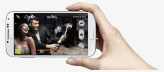 Samsung Galaxy S4 16gb Verizon For Android - Hand Holding Android Phone Png