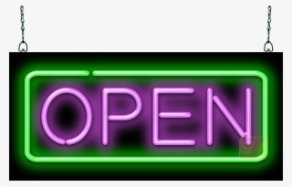 Open Neon Sign - Neon Sign
