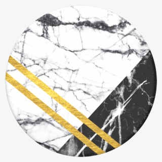 Art Deco Marble, Popsockets - Circle