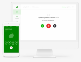 Grasshopper Voip Wifi Calling Hero Png - Mobile Phone