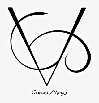 “cancer/virgo” Sigil Requested By Anonymous - Line Art