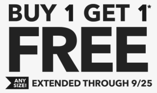 Buy 1 Get 1 Free Png Clipart - Buy 1 Get 1 Free Png